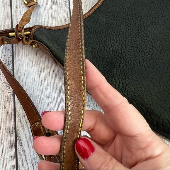 Dooney & Bourke Leather Pebbled Purse Bag - Picture 6 of 10
